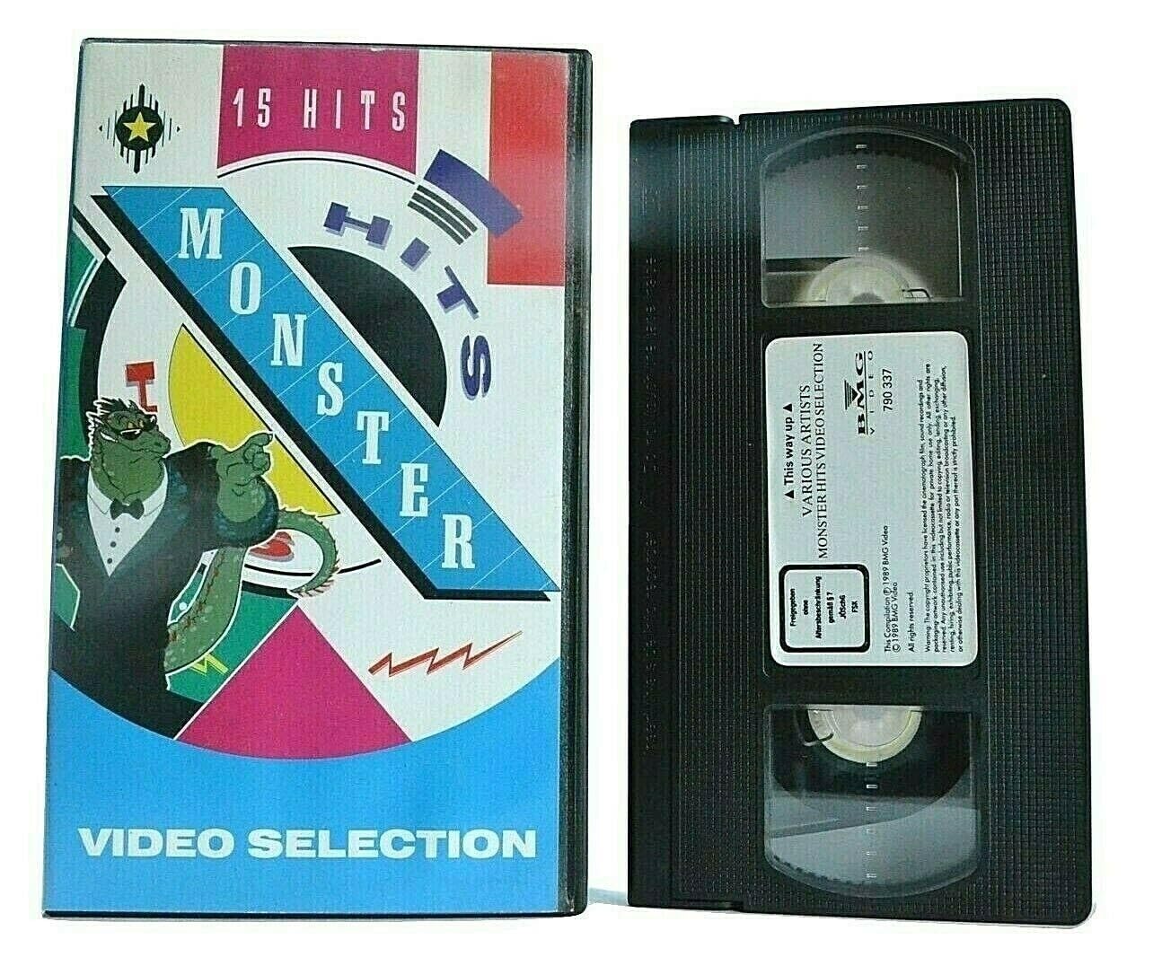 Hits Video Vol 11 VHS videocinta musical antigua de colección para magnetoscopio