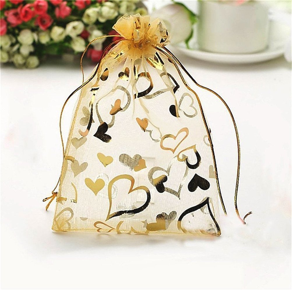 Bolsas de regalo doradas para tus invitados de boda y fiestas