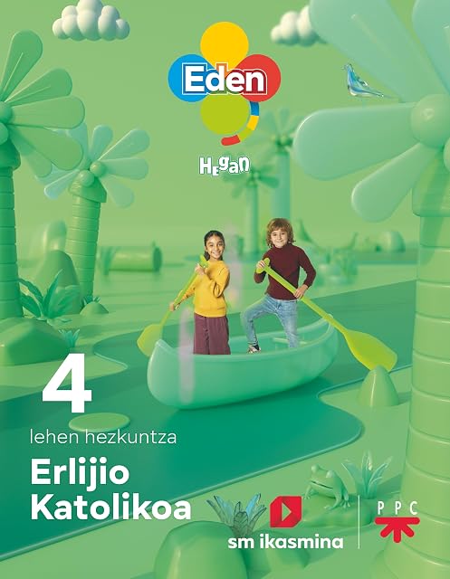 Portada de Religion Catolica 4º Educacion Primaria Eden Ed 2023 Pais Vasco