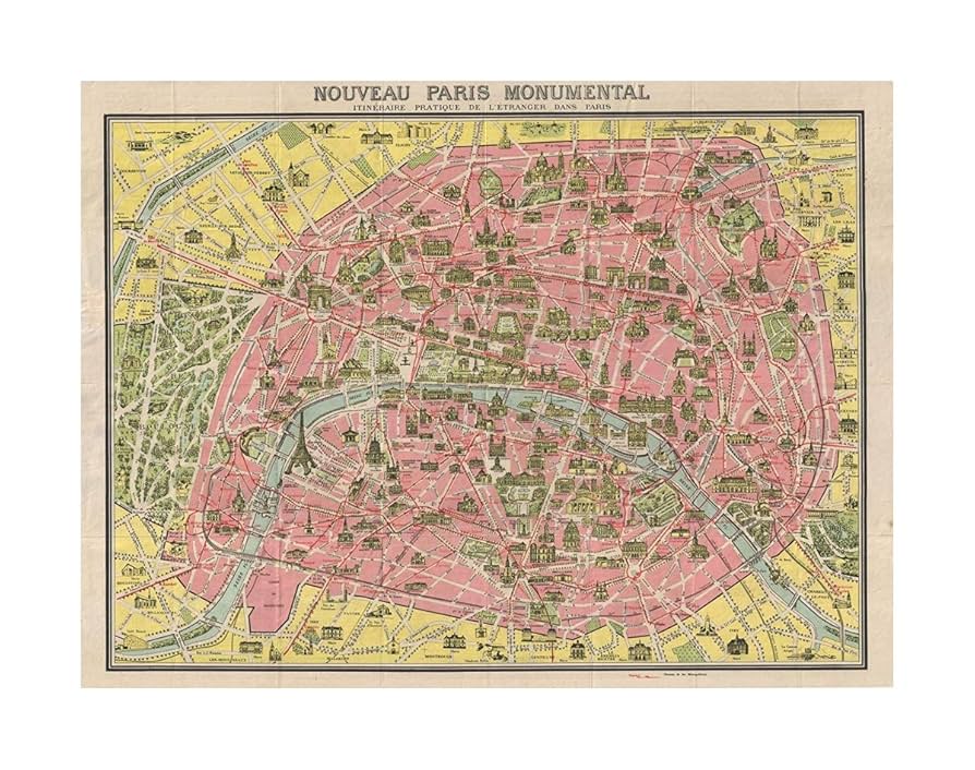 Amazon.co.jp: 1920年 レコンテ パリのポケット、フランス