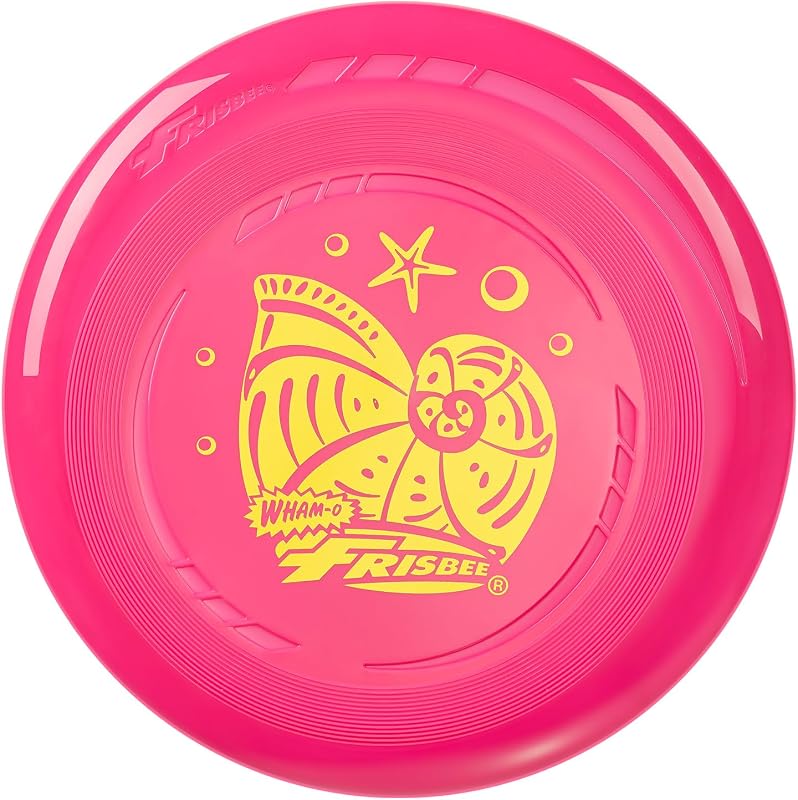 Wham-O Frisbee Go Disco Volador, 22.86cm Juguete Ligero para Principiantes Niños Niñas de 5+ Años para Exteriores Playa Parque Patio - 70g