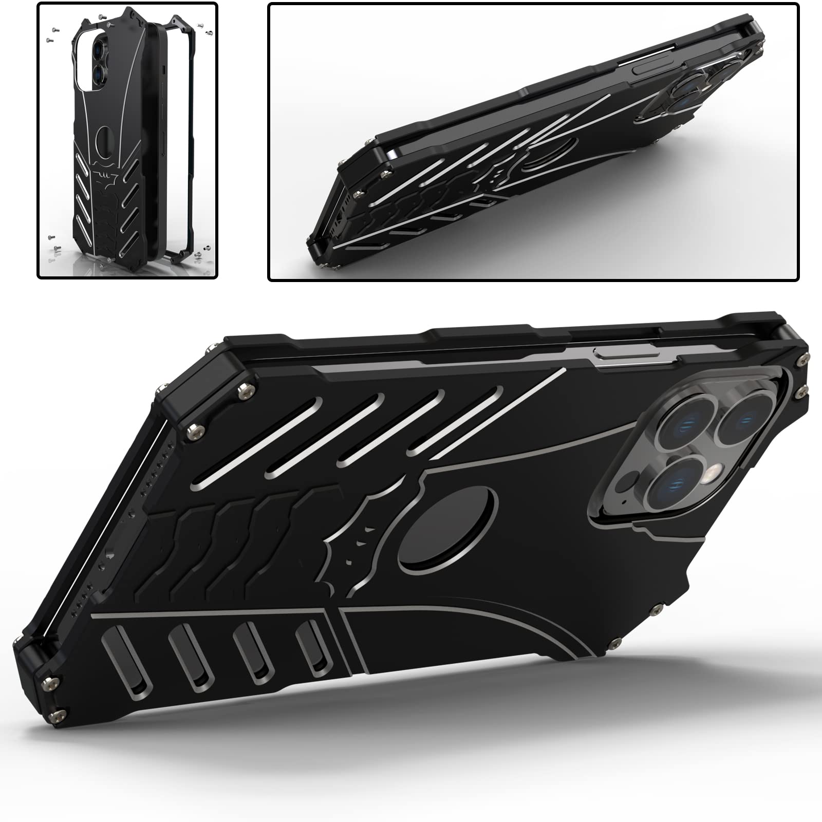 値引き中】iPhone X用 木彫りバットマン