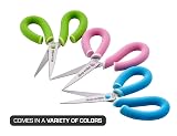 It's Academic Pillow Grips Scissors with Comfortable Handles, Blunt Tip, 8-inch Length, Perfect for Classroom Use, Blue – view 6