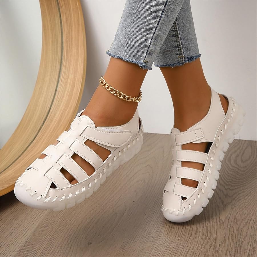 Sandali Donna Chiusi Davanti Sandali Chiusi Donna - Comodi E Leggeri,  Ideali Per Trekking, Piscina O Spiaggia (gomma) Sandali Chiusi Davanti Donna