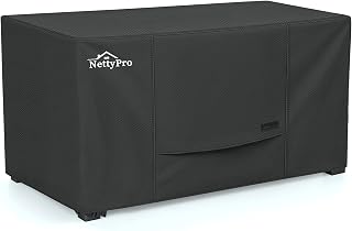 NettyPro Fire Pit Table Cover Rectangular Waterproof, 42x24 inch
