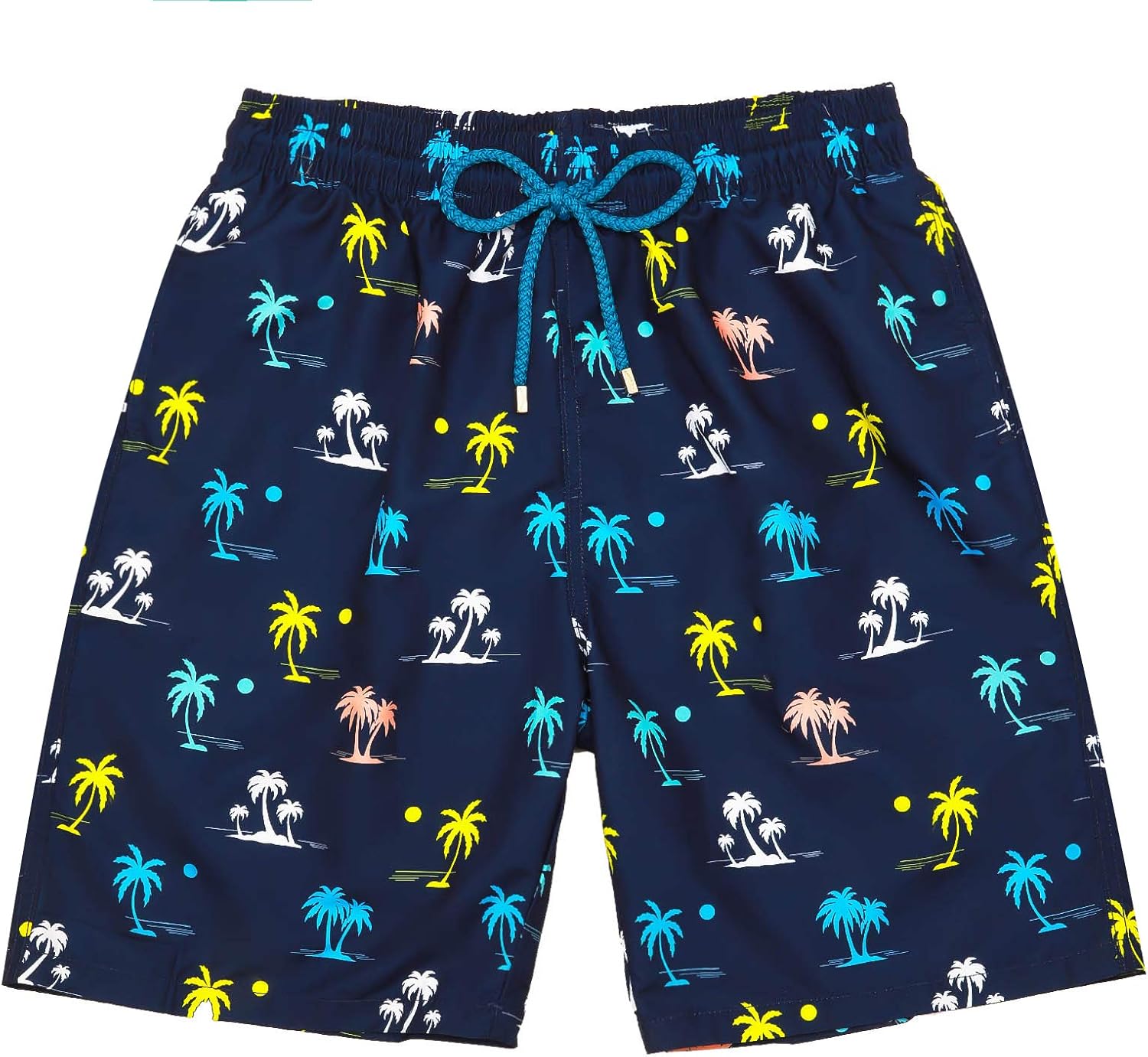 KAILUA SURF Big and Tall Mens Swim Trunks, 9" Mens Designer Bathing Suit Boardshorts - Image 5