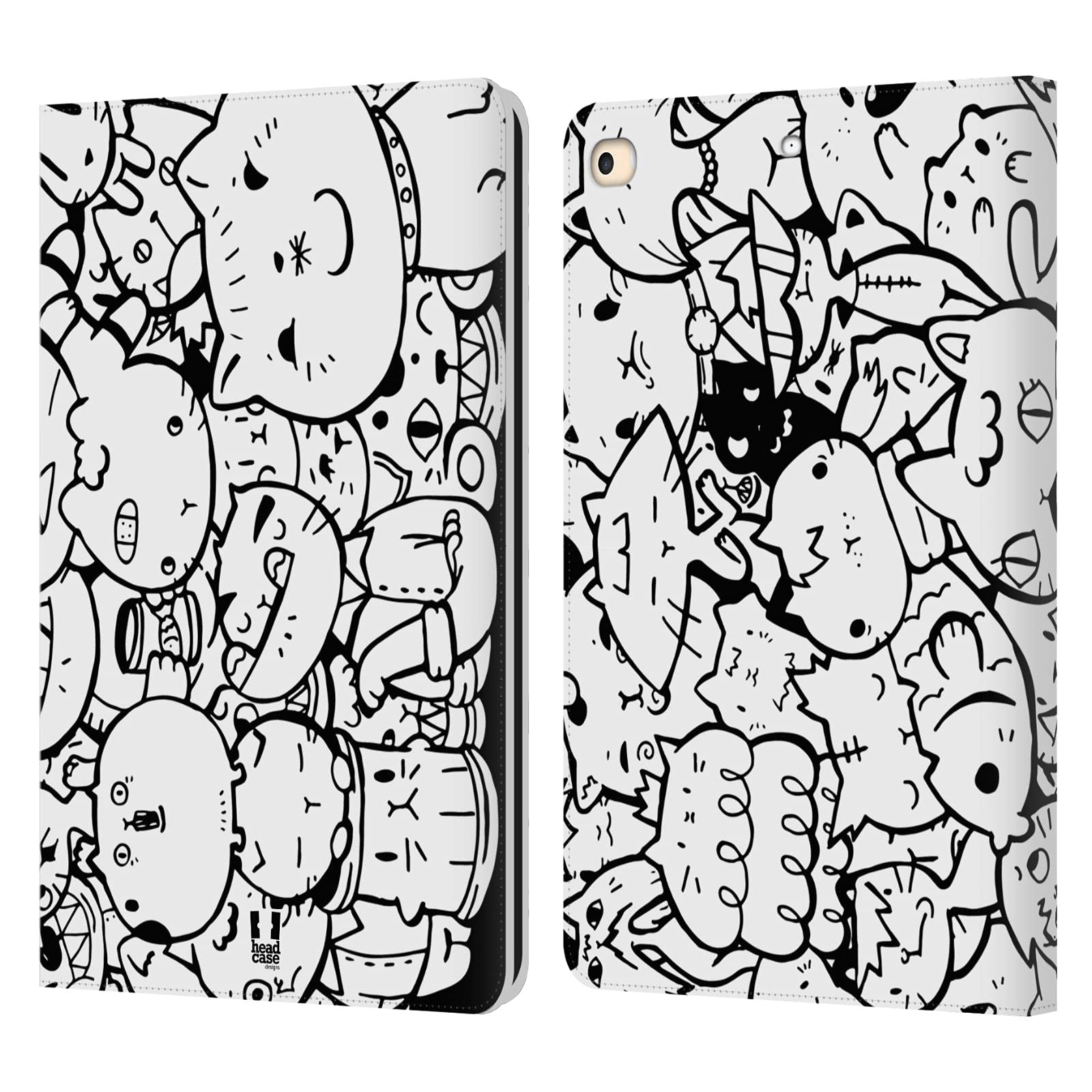 Étui Portefeuille iPad 9.7 Protection Cuir Anti Rayure Chat
