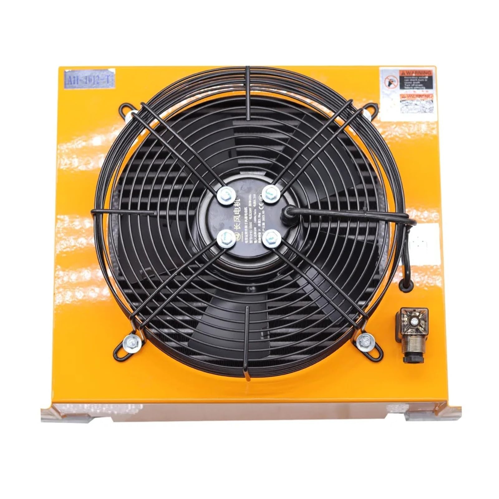 AH1012T 100L/MIN Radiatore aria idraulico Radiatore olio raffreddato ad aria Radiatori olio idraulici in alluminio con alette a piastra Operazione stabile