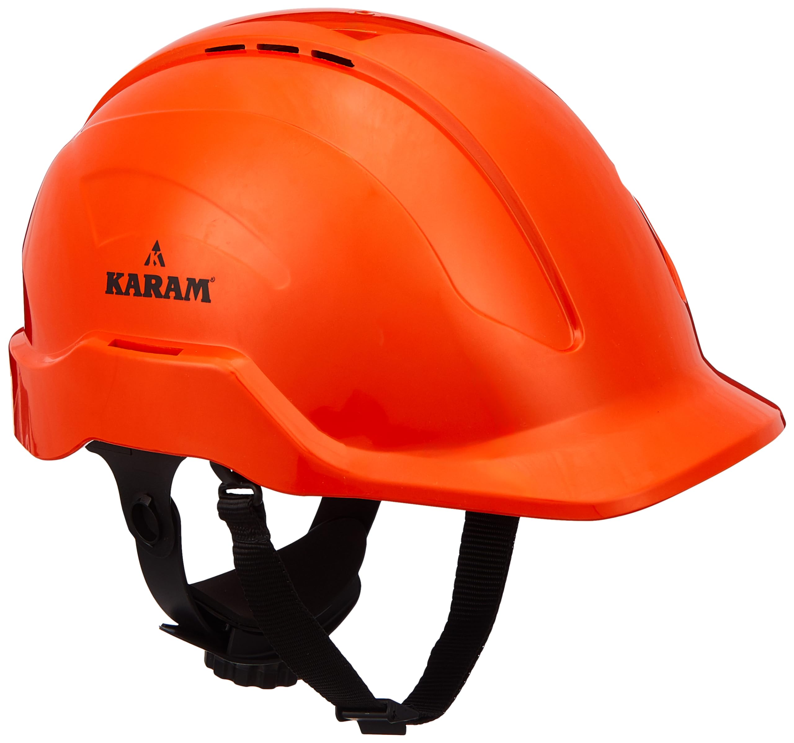 KARAM PN571 Lightweight ABS Safety Helmet for Construction & Outdoor Activities | Adjustable Chin Strap & Rachet Type Adjustment | Comfortable & Durable Hard Hat | EN Certified | Orange (B0CHB7DMC7) Amazon Price History, Amazon Price Tracker