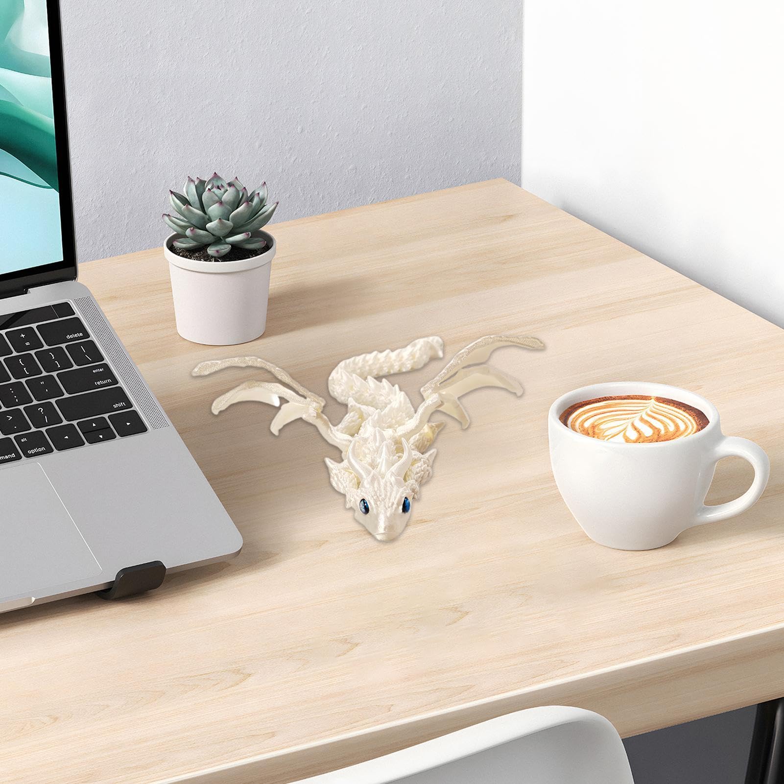 CATOR Lot De 3 Dragons Imprimés 3D – 13 Cm – Figurines Flexibles Articulées – Cadeau Surprise Pour Enfants Et Adultes – Décoration De Bureau