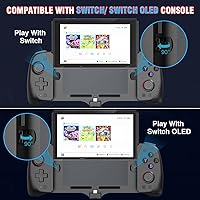 Vista 3 de Profession Switch Handheld Controller Compatible with Nintendo SwitchOLED, One Piece Switch Controllers Ergonomic For Big Hands with Adjustable