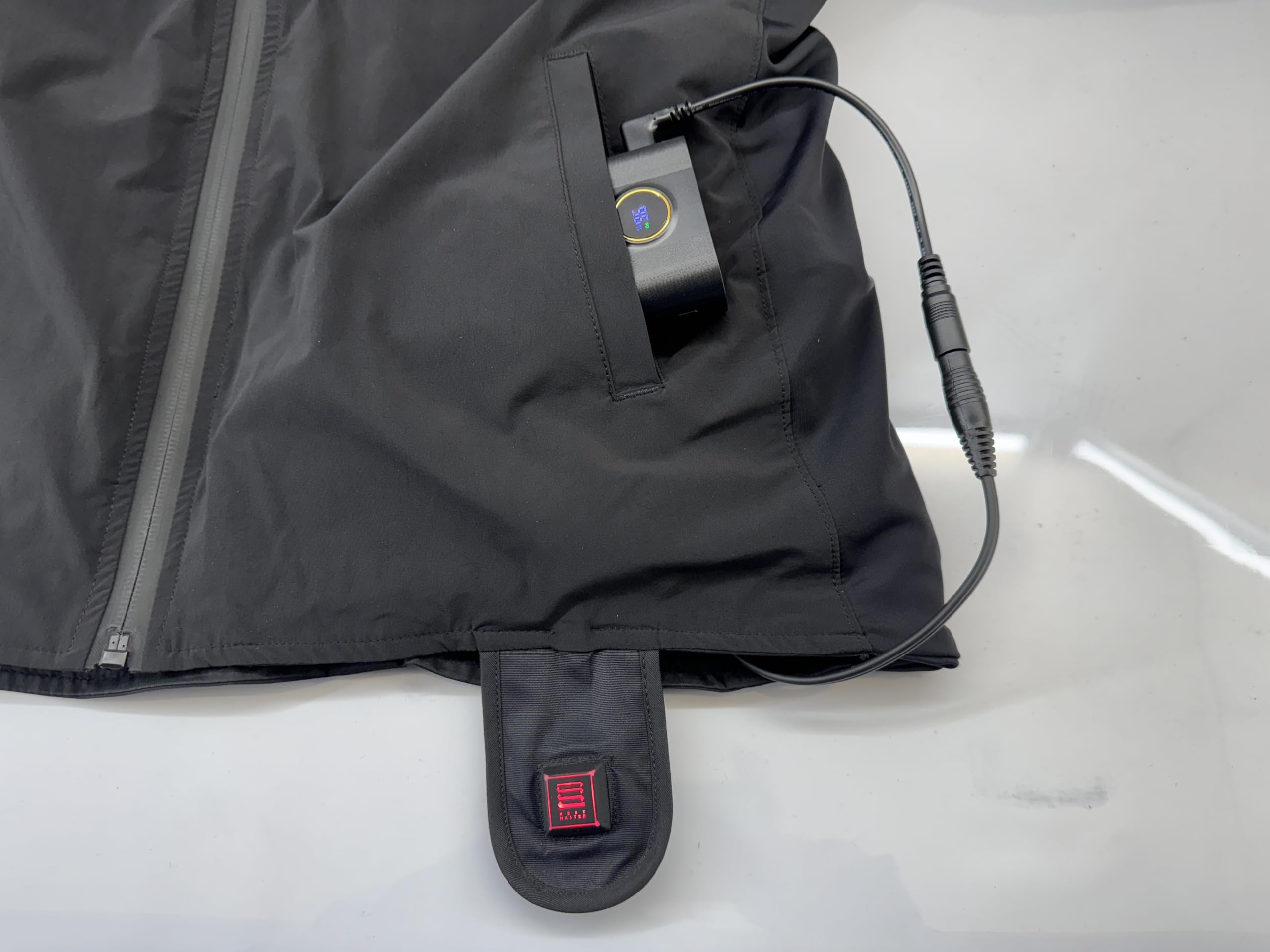 Amazon.co.jp: ヒートマスター 対応 12V 電熱ベスト 昇圧ケーブル 