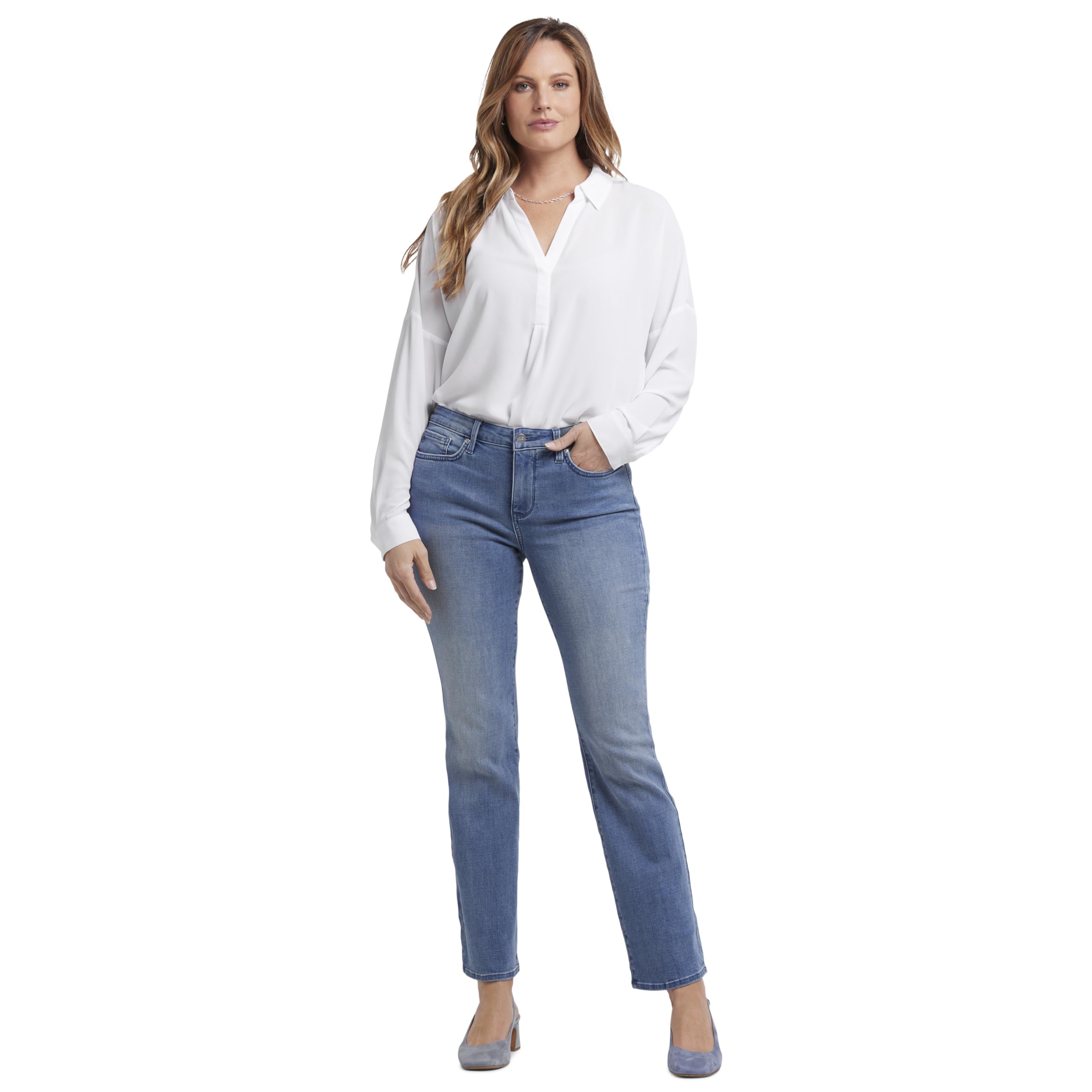 NYDJ Damen Barbara Bootcut Jeans