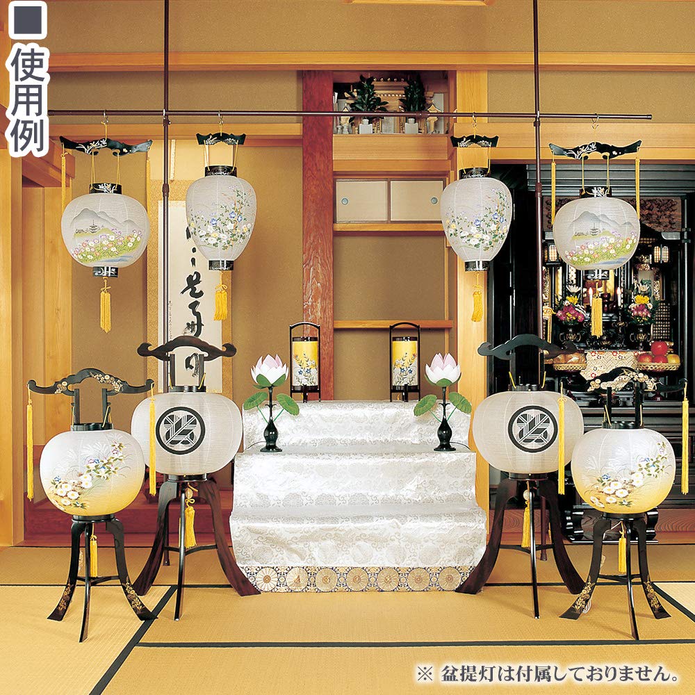 Amazon｜仏壇屋 滝田商店 【盆提灯・盆ちょうちん】 盆提灯