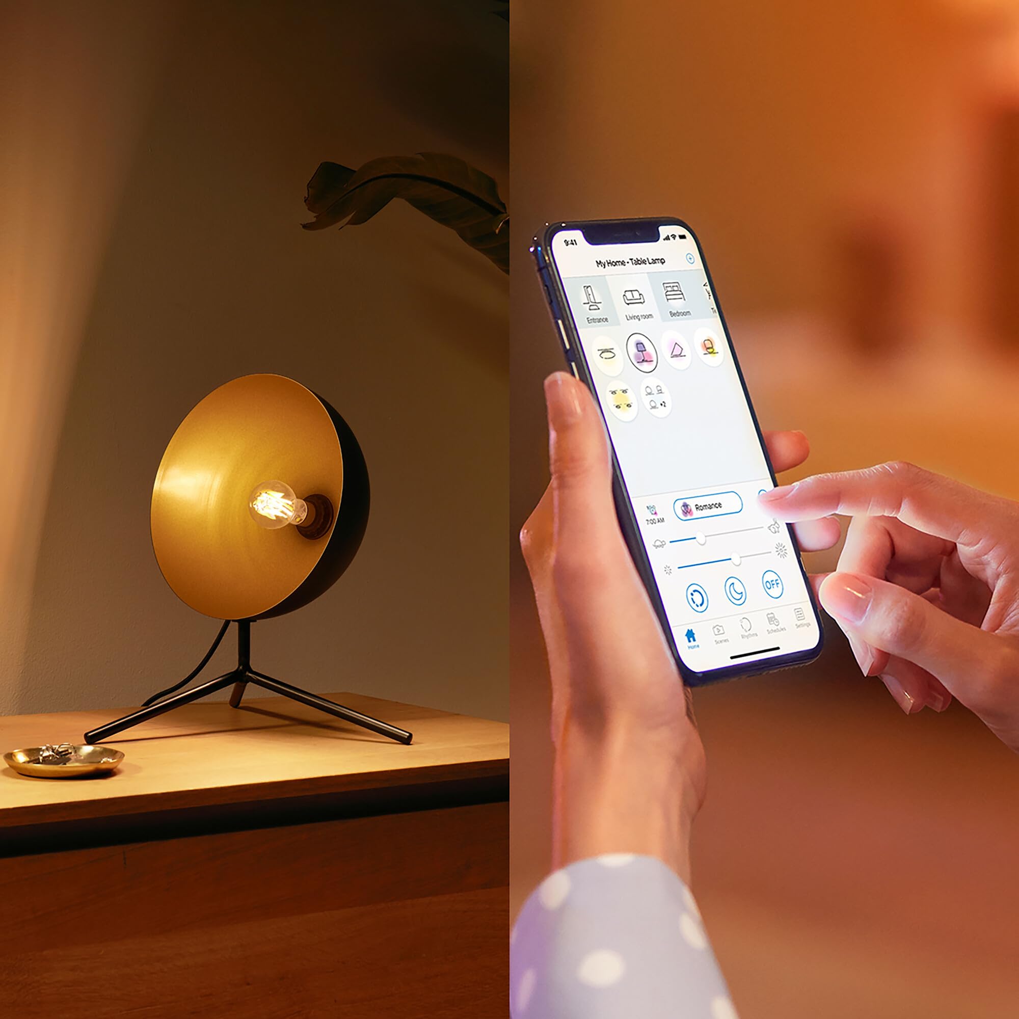 Philips Smart Led E27 4,3W 903lm 2700K + 4000K