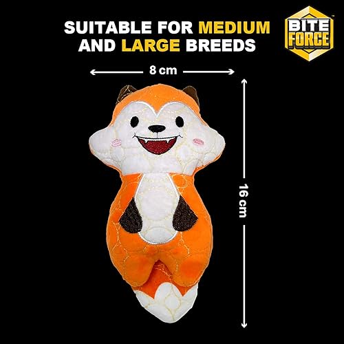 Miniatura 8 de Juguetes para perros para masticadores agresivos construido con Kevlar Fun Animal Super Chewer Dog Toys, juguetes fuertes para perros grandes,