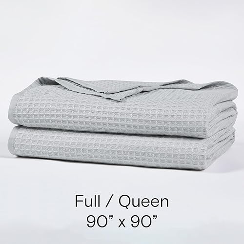 Miniatura 8 de DOZ - Manta de cama de algodón orgánico de bambú de alta calidad para sofá y sofá, alta GSM, ligera y ultrasuave, transpirable, manta de verano para