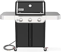 Vista 12 de Weber Genesis S-315 Parrilla de gas natural para asar al aire libre, 3 quemadores, acero inoxidable