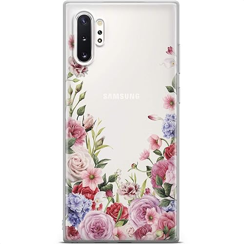 Miniatura 10 de Funda compatible con Samsung Galaxy A73 A72 5G A71 A70 A53 A52 A32 A50 A21s Blossom Cover Light Stylish Floral Protective Lush Flowers TPU Slim