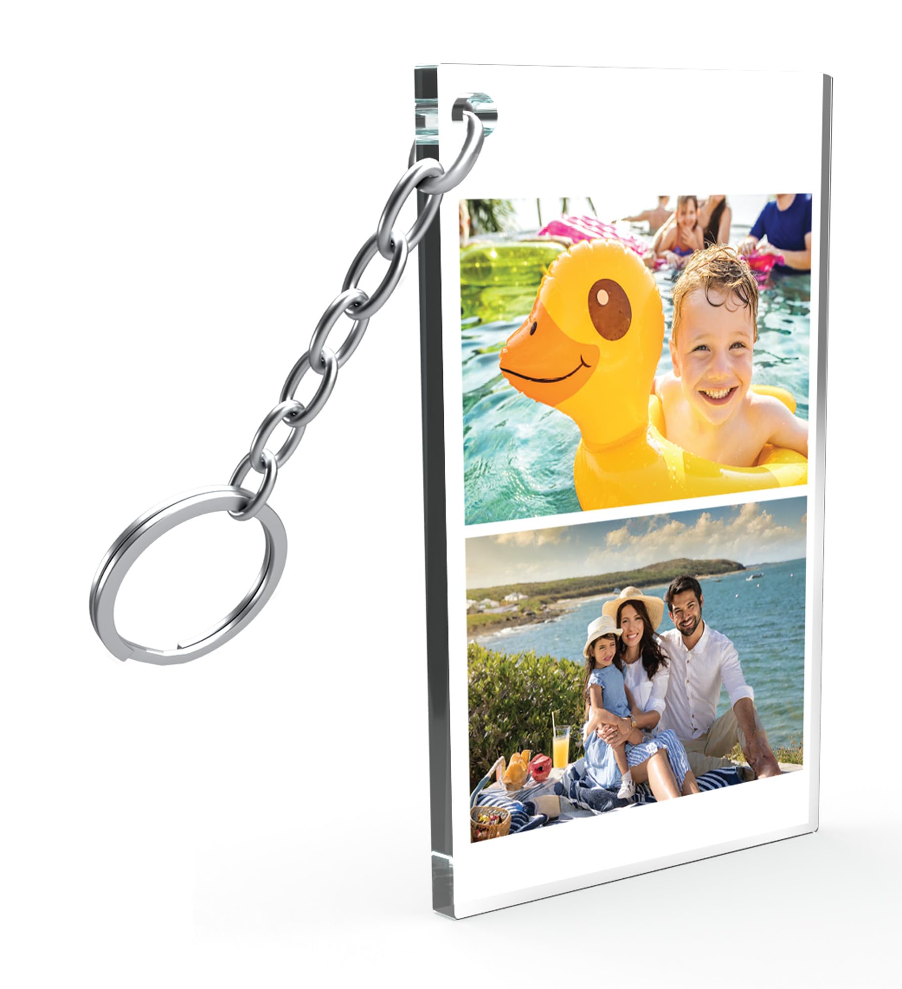Star Online Personalised Keyring Custom Photo Printed Keyrings Acrylic Keepsake Gifts For Women, Men Birthday Presents (Image 2)