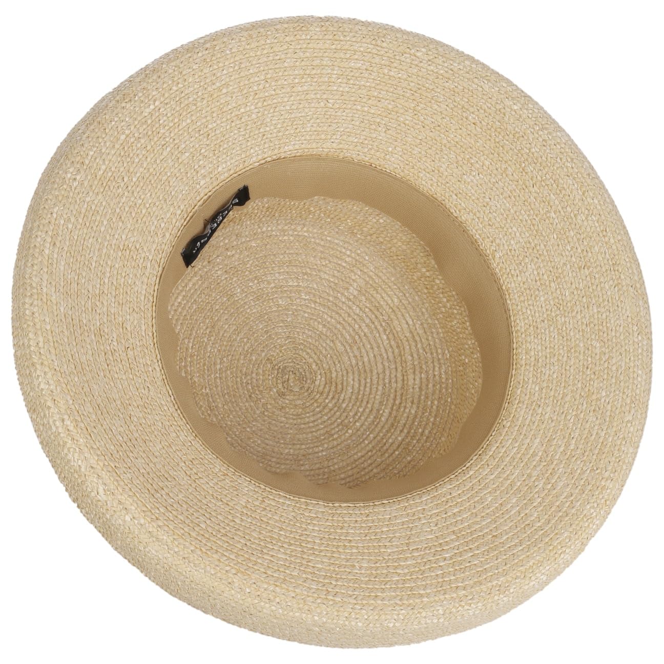 Seeberger Javina Aufschlaghut mit UV-Schutz Strohhut Damenhut Sommerhut Sonnenhut Gartenhut Damen/Herren - Frühling-Sommer Sommer