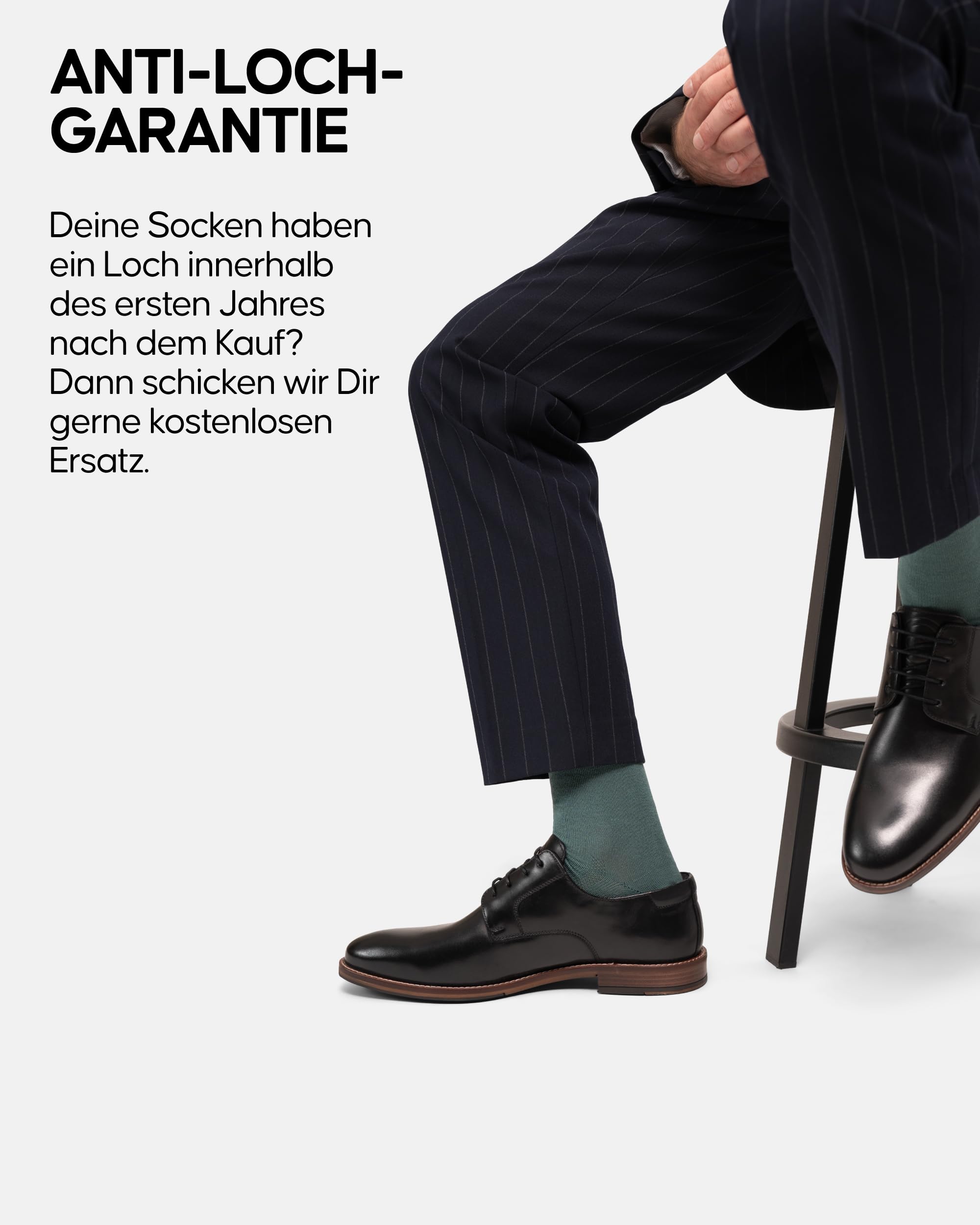 DANISH ENDURANCE Bambus Socken, Business Socken, Bunte Socken, Atmungsaktive Socken, Superweich & Anti-Blasen, Herren & Damen, 3 oder 6 Paar