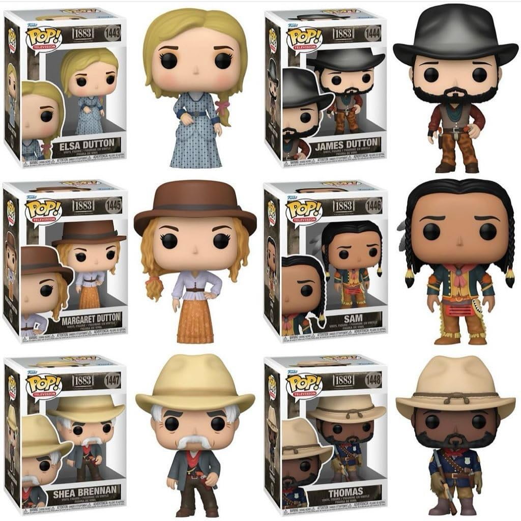 Amazon.com: Funko 1883 Pop! Television Complete Set (6) : Funko