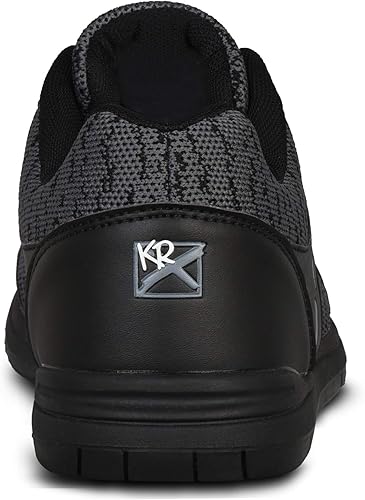 Miniatura 4 de KR Strikeforce - Zapatos de bolos para hombre, color negro y gris