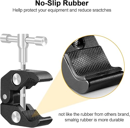 Miniatura 8 de Helping Hands - Soporte magnético para placa de circuito de soldadura, herramientas de tercera mano con lámpara de aumento LED 3X, soporte para