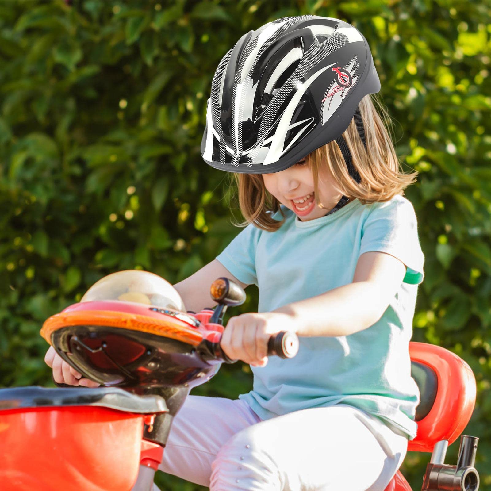 Lambo Casques de skateboard, casques de vélo réglables pour enfants - Casque de protection multi-sports pour vélo, skateboard, football, roller, scooter, équilibre