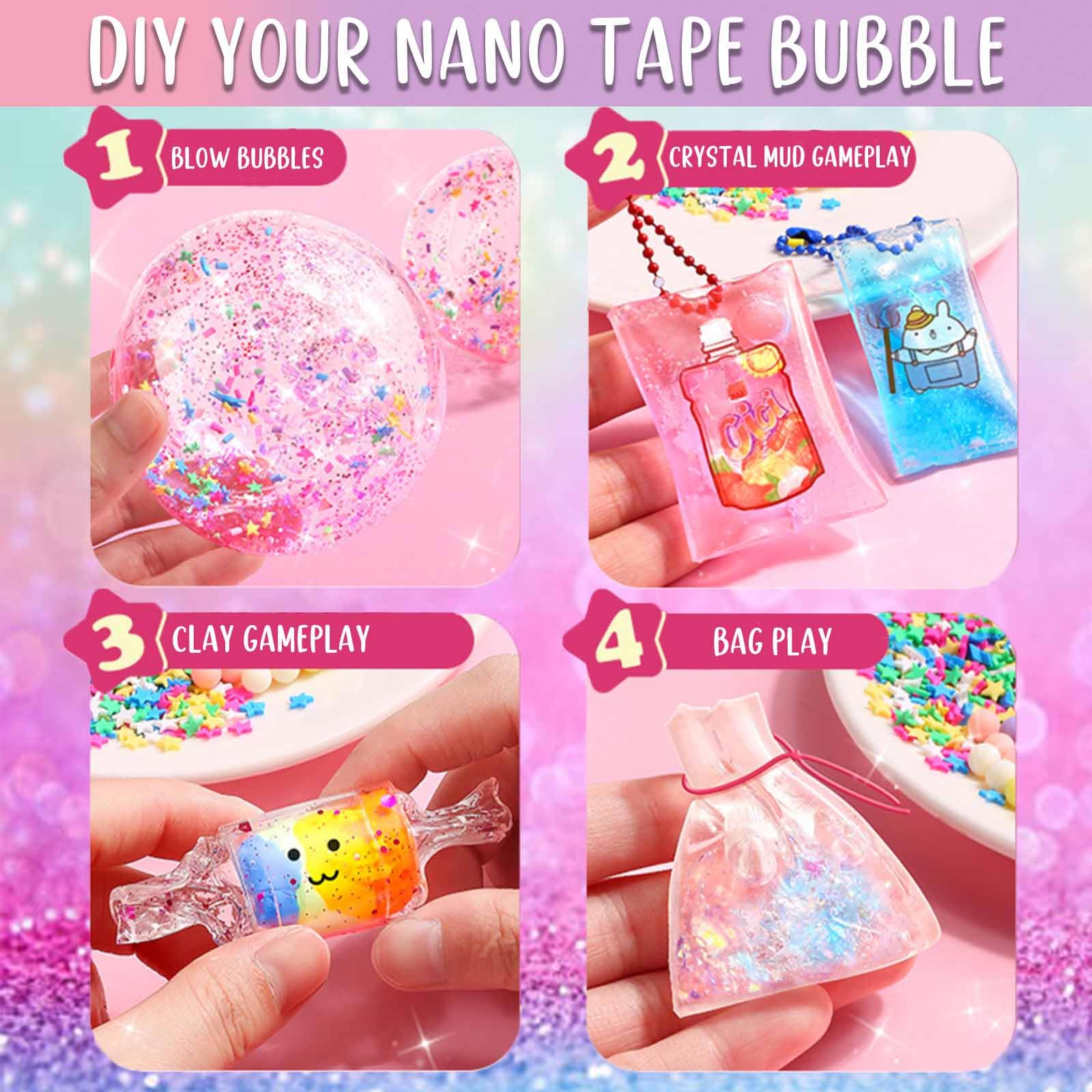 Nano Tape Bubble : comment réaliser de belles bulles souples et colorées