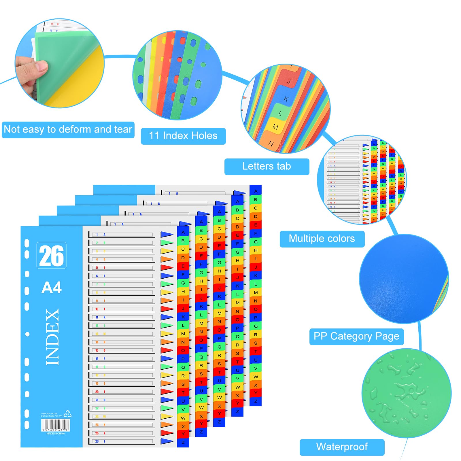 File Dividers A4 26-Part - Image 2