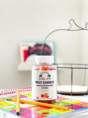 Miniatura 5 de KJ3 Essentials KIDLIFE - Gomitas diarias - Vitaminas para niños 90 unidades veganas. Apoyo inmunológico. Suave y sabroso