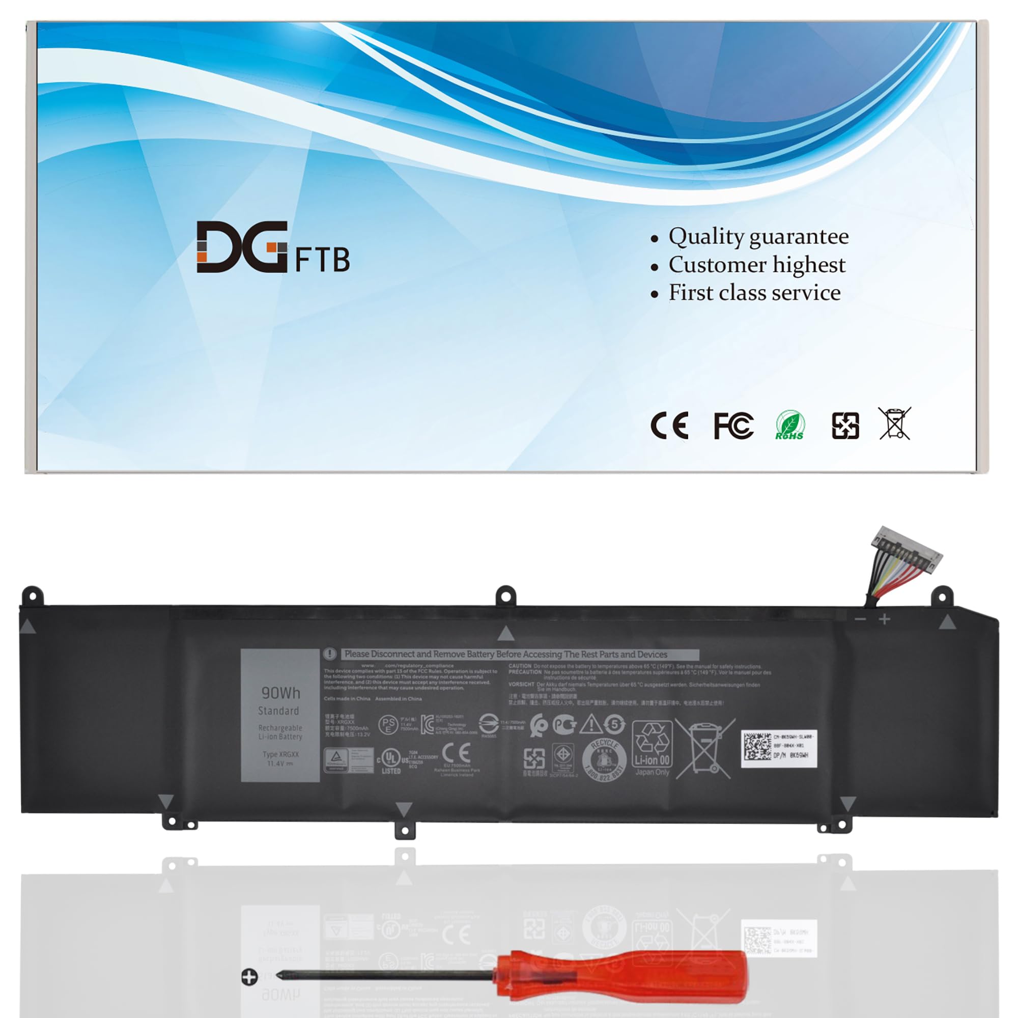 Amazon.com: DGFTB New XRGXX Laptop Battery Replacement for Dell G5