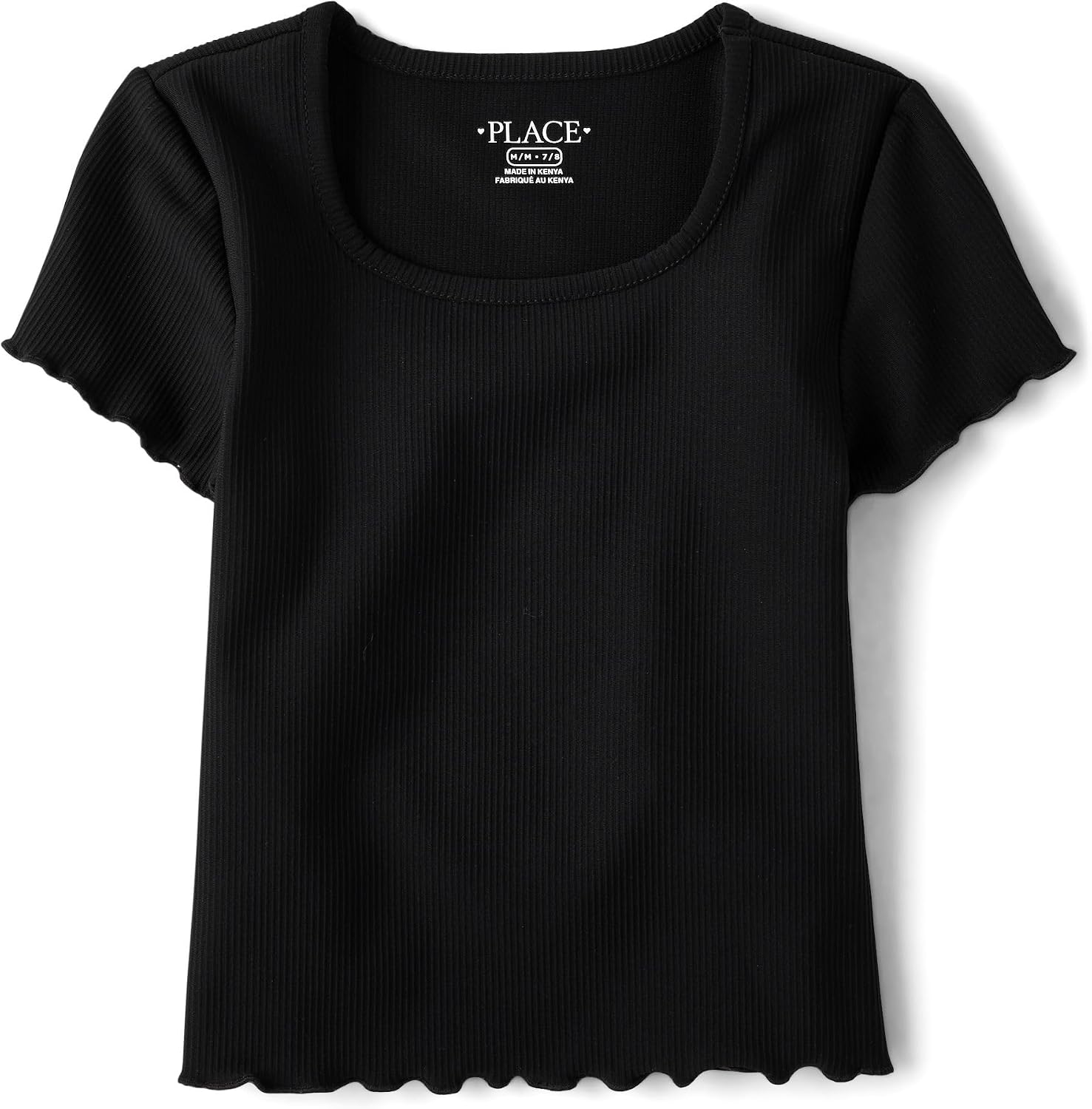 The Children's Place Girls' Active Short Sleeve Quick Dry Textured Tees