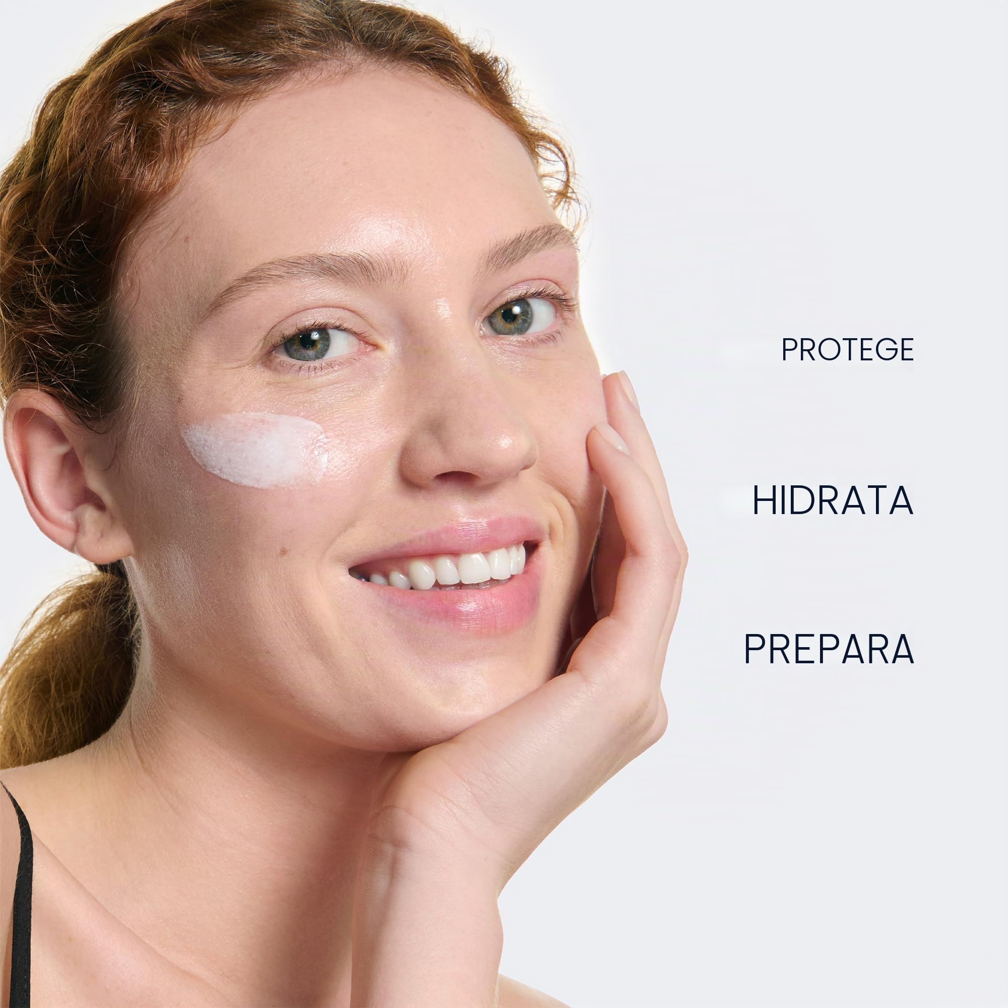 ELEMIS Pro-Collagen Skin Protection Fluid SPF 50, Clínicamente Probado – Crema Solar Facial Antiedad, Ligera bajo Maquillaje, sin Residuo Blanco