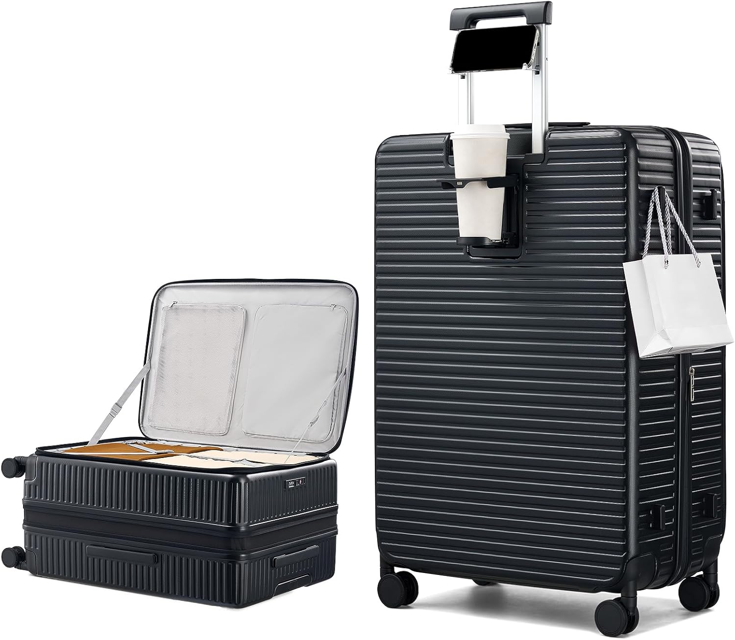 HanTrip 28-Inch Hard Shell Suitcase