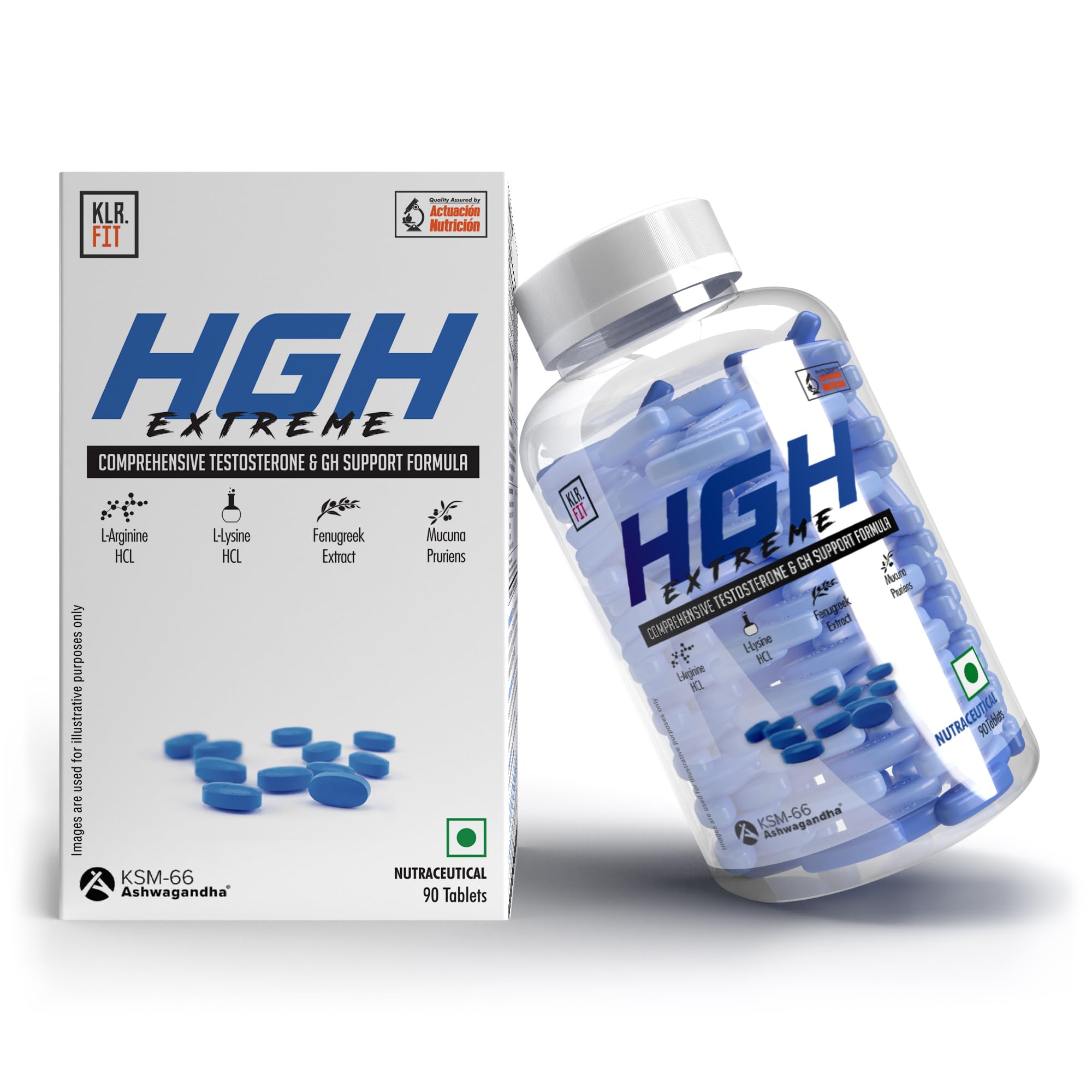 KLR.FIT Hgh Extreme - Boosts And Supports Energy, Drive, Physical Performance - Comprehensive T-Level And Gh Support Formula - 90 Tablets (B0CST4PDL7) Amazon Price History, Amazon Price Tracker
