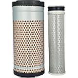 EZROAD Outer Inner Air Filter Set RD158-42270 RD158-42280 Compatible with Kubota KX040-4 KX040-5 U48-5 R430 Compatible with John Deere 30G 35G 50G Excavator WA10854 WA10890 FYD00000374 FYD00001540