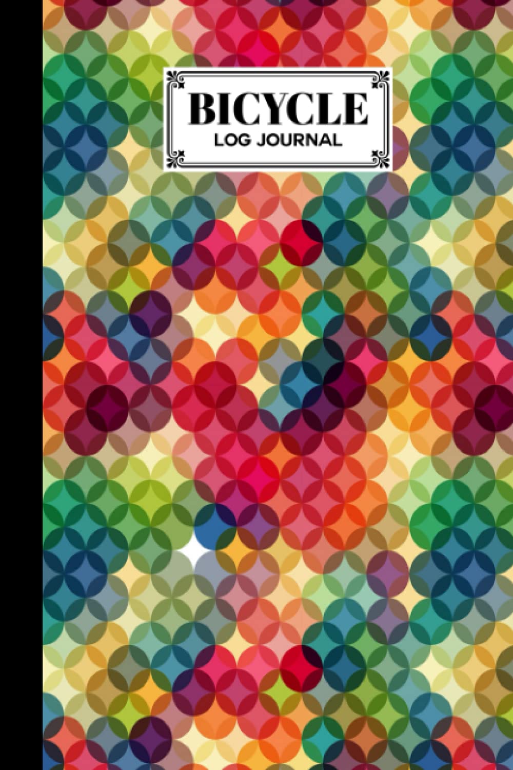 Bicycle Log Journal: Rfetro Cover Cycling Journal and Training Notebook, Log Rides and Routes and Trails | 120 Pages, Size 6" x 9" | by Erhard Baier