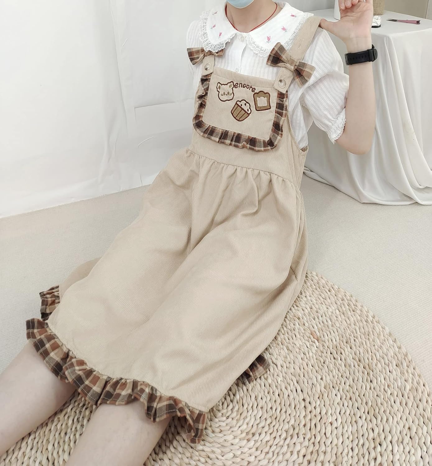 Cute Corduroy Overall Dress for Teen Girls Pinafore Spain Ubuy