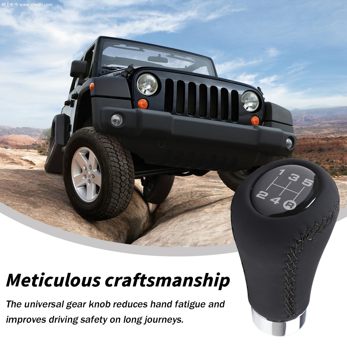 Carbon Fiber Automatic Car Gear Shift Knob With Button Premium AT CVT Shifter Lever Handle From Sportop_company, $23.87