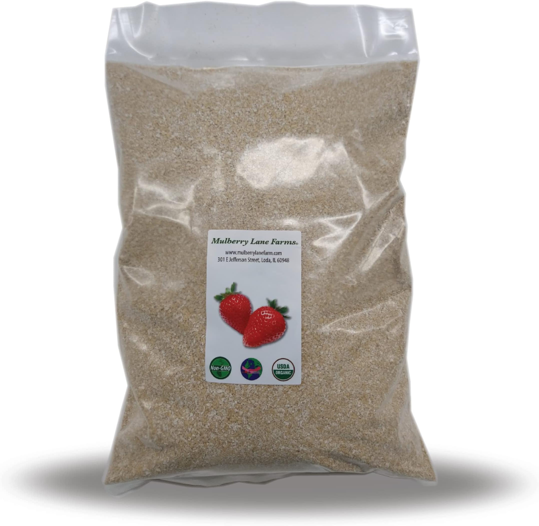 Mulberry Lane Farms Oat Bran, 80 Ounces or 5 Pounds USDA Certified Organic, Non-GMO Bulk,