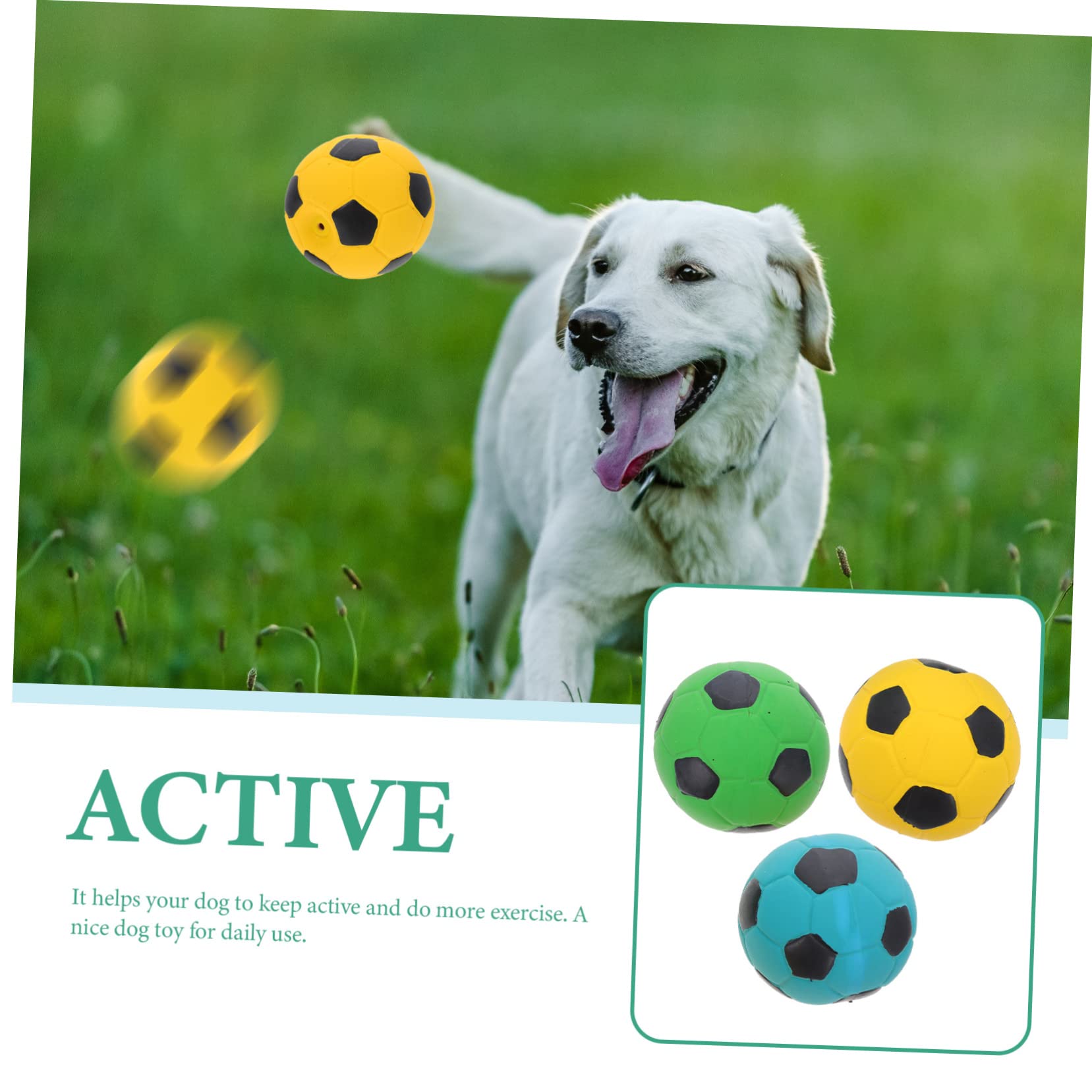 FRCOLOR 9stücke Interaktive Hundespielzeuge Molar-Spielzeug Fußballform Weiche Und Langlebige Kauspielzeuge Für Kleine Und Mittlere Hunde Fördert Die Zahnpflege Und Beschäftigung