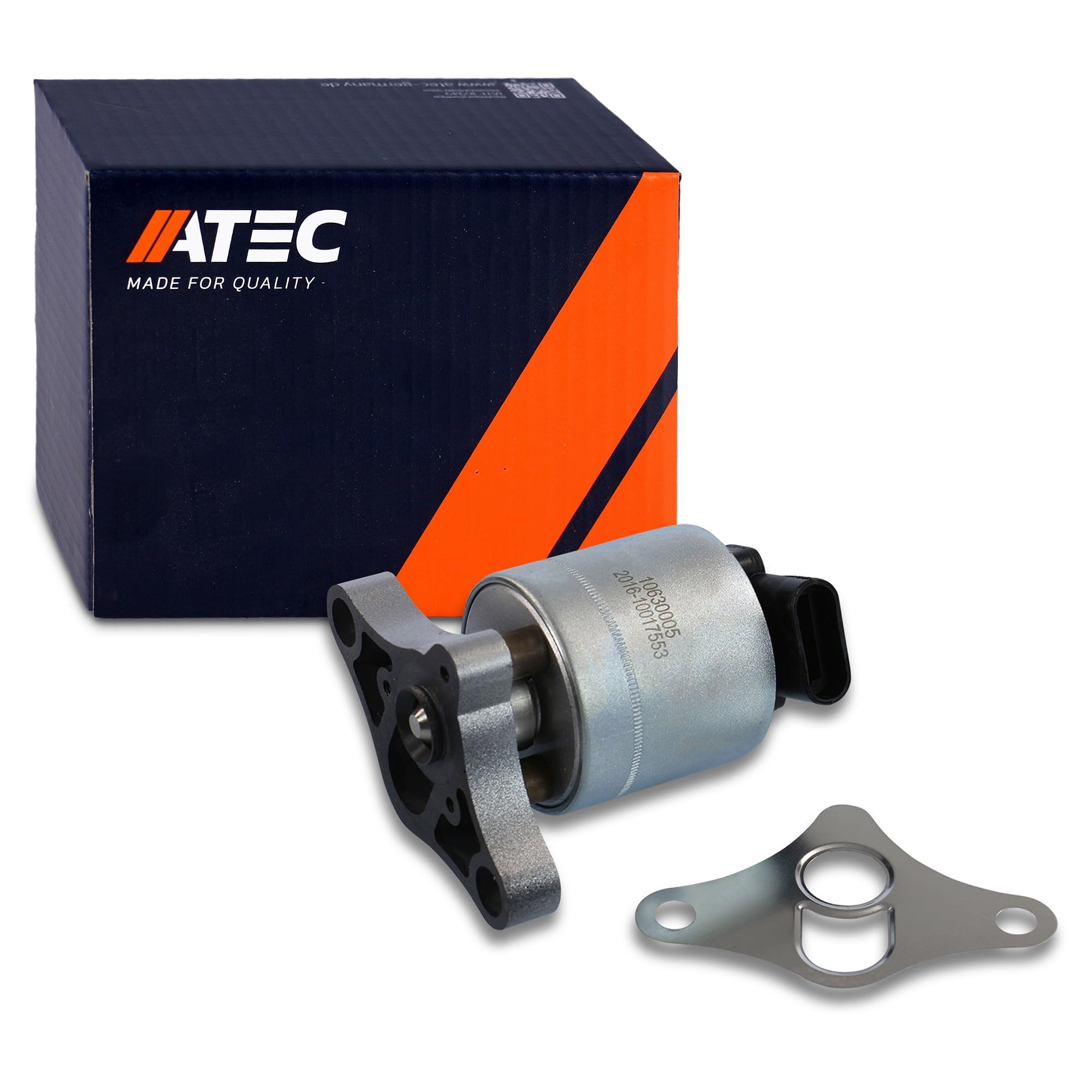 ATEC Germany 1x AGR Ventil elektrisch 5-polig + Dichtung Kompatibel mit OPEL ASTRA G (T98)(F35)(F70), COMBO, CORSA C (X01), MERIVA A (X03), TIGRA (X04), VECTRA B (J96), VECTRA C (Z02) ZAFIRA A (T98)