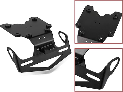 Miniatura 3 de Soporte para placa de matrícula para motocicleta compatible con Tenere 700 / Rally 2019-2021 compatible con T7 XTZ700 / XT700Z Tenere XT690Z /
