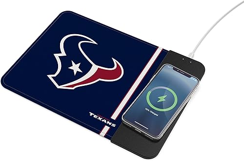 Vista 43 de SOAR Alfombrilla de mouse de carga inalámbrica NFL