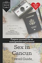 CANCUN Travel FAKE Tour Guide Book Wide Lined Notebook: Funny GAG GIFT for Honeymoon Vacation Just Married Bride Groom Holiday