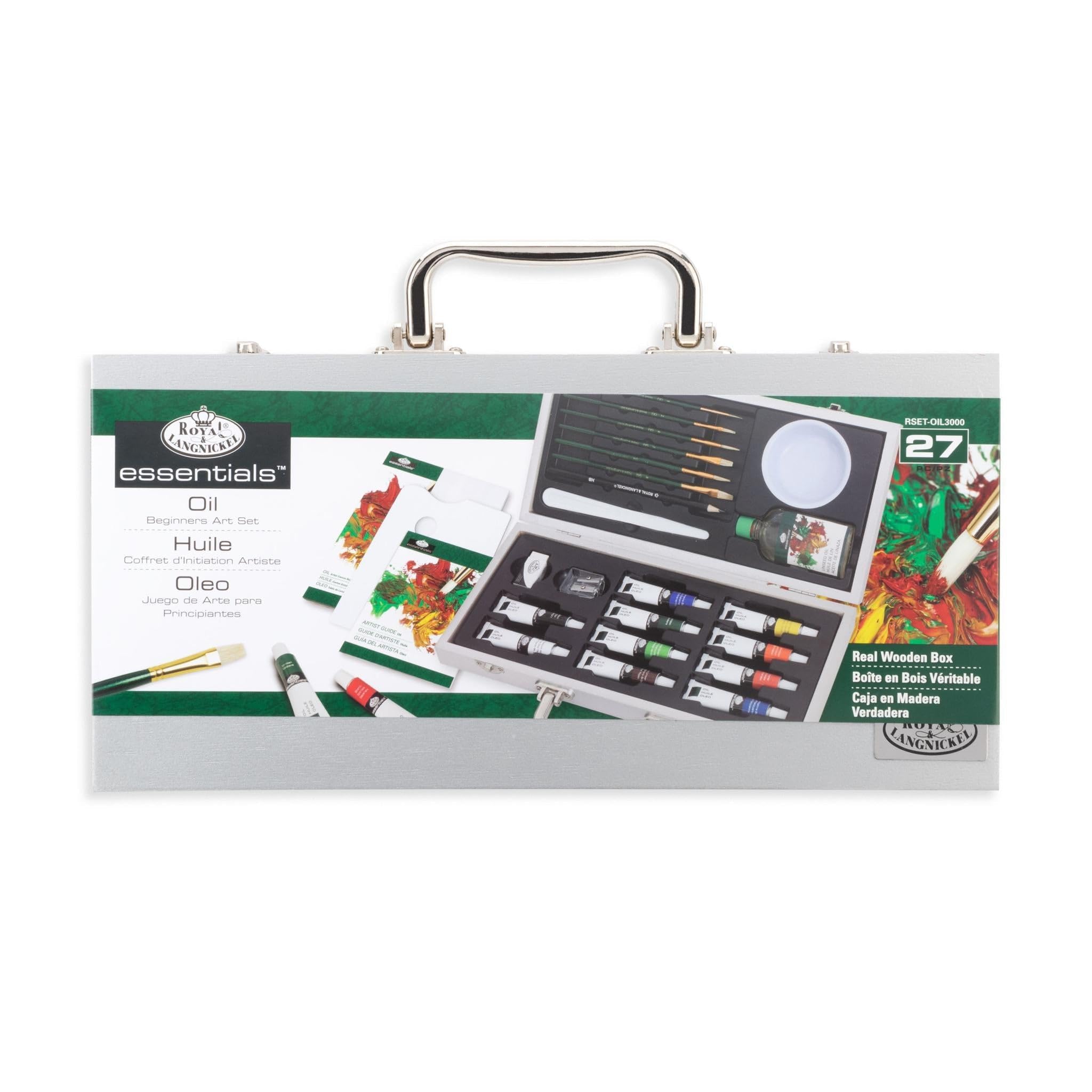 Amazon.com: Royal and Langnickel Oil Color Painting Artist Set for