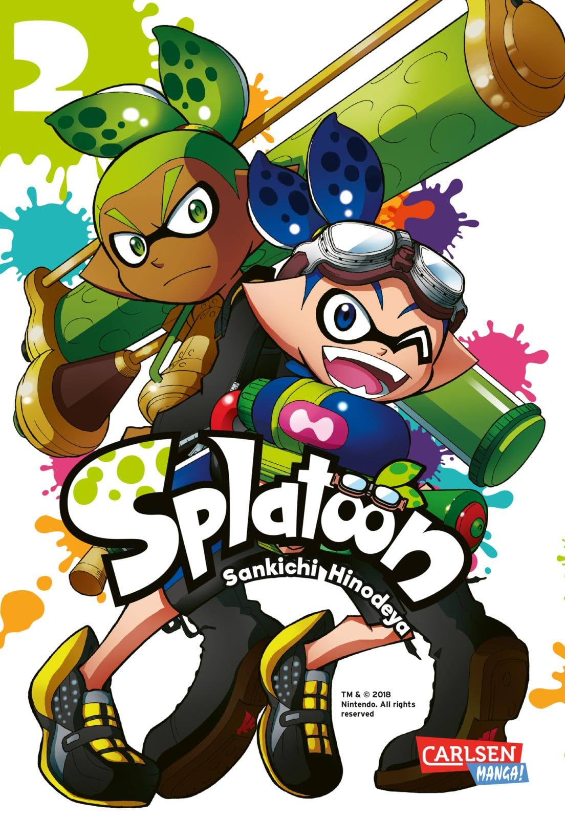 Splatoon 2: Das Nintendo-Game als Manga!